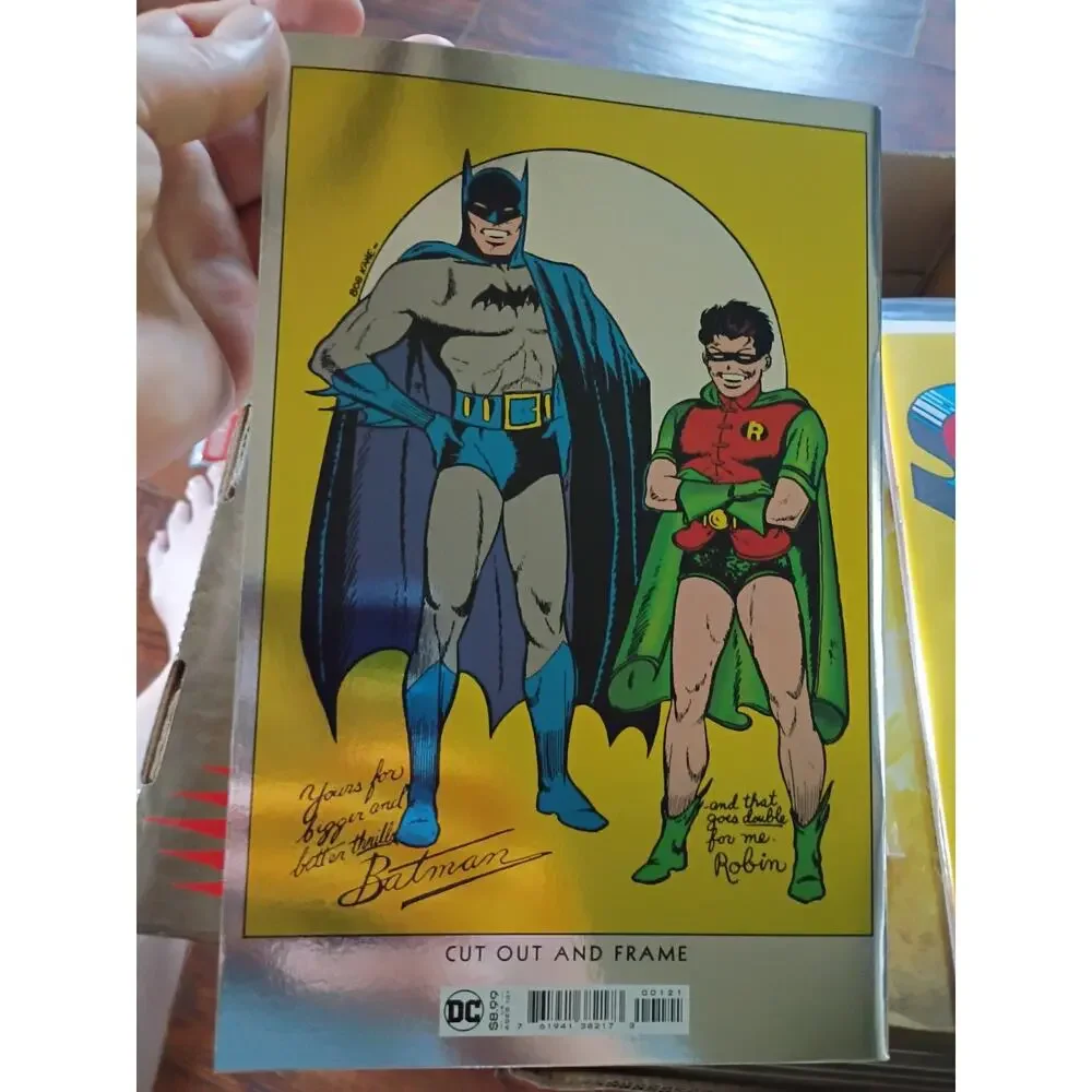 BATMAN 1 FOIL FACSIMILE EDITION NM 2023 DC CLASSIC REPRINT NM High Grade